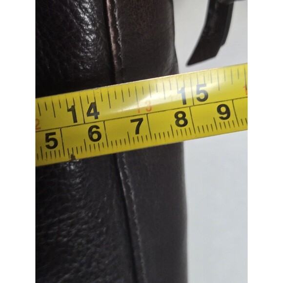 Solo Brown Espresso Ladies Executive 16” Laptop Bag Purse Tote w/ Shoulder Strap - Picture 7 of 8